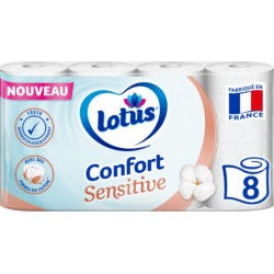 LOTUS Papier Toilette Confort Sensitive