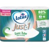LOTUS Papier toilette Just 1 Sans Tube 5 Épaisseurs