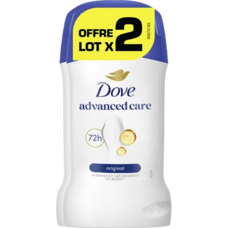 DOVE Déodorant Stick Advanced Care 72H Original