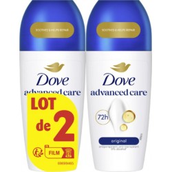 DOVE Déodorant Bille Advanced Care Apaise & Aide à Réparer 72H Original