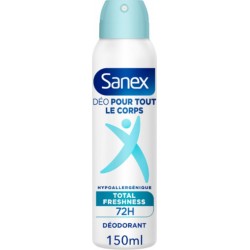 SANEX Déodorant Spray Pour Tout le Corps Fraîcheur 150ml