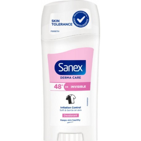 SANEX Déodorant Invisible 48H Derma Care 65ml