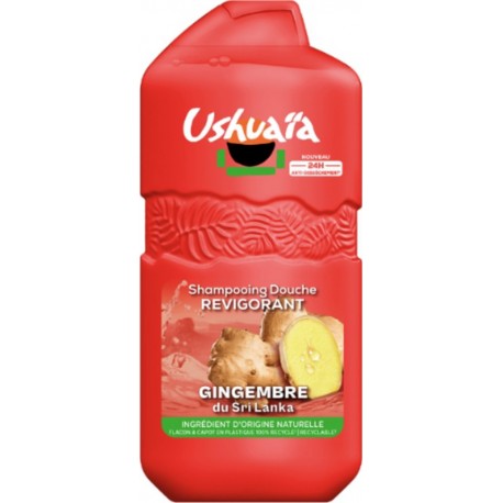 USHUAIA Gel Douche Revigorant Gingembre 280ml
