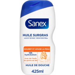 SANEX Huile de Douche Surgras Derma Care 425ml