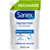 SANEX Crème de douche Protection Hydratant Protecteur pH Neutral Tous Types de Peau 900ml