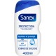 SANEX Crème de douche Tous Types de Peau Hydratante Protectrice pH Neutre Protection 400ml