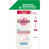 CADUM Recharge de Gel Lavant pour Corps et Cheveux Hypoallergénique à l'Huile d'Amande Douce Bio pour Peaux Sensibles 500ml
