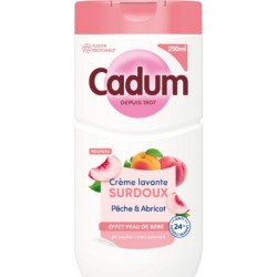 CADUM Crème Lavante Surdoux Pêche & Abricot