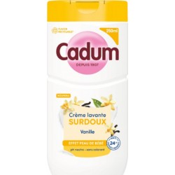CADUM Crème Lavante Surdoux Vanille Effet Peau de Bébé