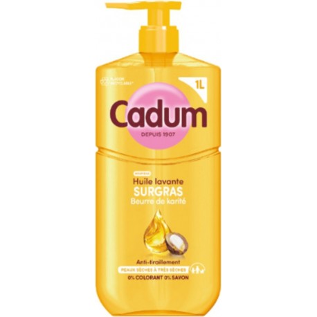 CADUM Huile Lavante Surgras Beurre de Karité