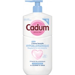 CADUM Crème Lavante Hypoallergénique Probiotique Peaux Sensibles