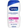 SANEX Gel douche Derma Care Hypoallergénique Peaux Sensibles Sans Savon Hydratant Sans Colorants 425ml