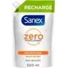 SANEX Gel Douche Recharge Hypoallergénique Hydratant Peaux Sèches 500ml