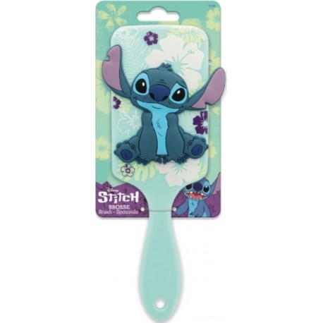 DISNEY Brosse à Cheveux Stitch en Silicone