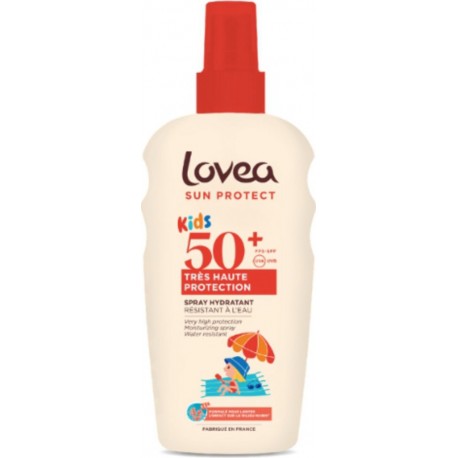 LOVEA Crème solaire Hydratante pour Enfants Spf 50+ Très Haute Protection Résistant à l'eau Protect 150ml