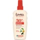 LOVEA Crème solaire Hydratante Spf 50+ Très Haute Protection au Monoï de Tahiti Résistant à l'eau Sans Trace Blanche Sun Protect