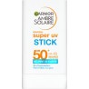 GARNIER Crème solaire Stick Visage Spf50+ Très Haute Protection Super Uv au Beurre de Karité Acide Hyaluronique Ambre Solaire 18