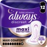 ALWAYS Serviettes pour Fuites Urinaires Maxi Protection Maxi Comfort Discreet
