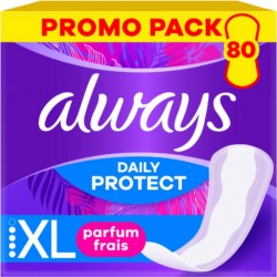 ALWAYS Protège-slips Daily Protect Extra Long Parfum Frais
