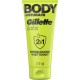 GILLETTE Crème à Raser 2en1 Body et Intimate Labs