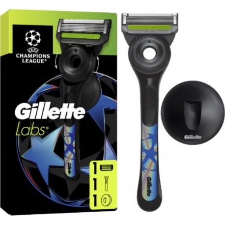 GILLETTE Rasoirs jetables pour Homme Lame Exfoliante Support Magnétique