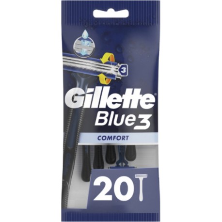 GILLETTE Rasoir Jetable Blue 3 Comfort