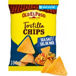 OLD EL PASO Chips Tortilla Sel de mer 100g