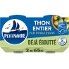 PETIT NAVIRE Thon Entier avec un filet d'huile d'olive