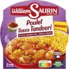 WILLIAM SAURIN Plat Cuisiné Poulet Sauce Tandoori aux Petits Légumes, Riz & Epices Douces 300g