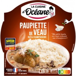 LA CUISINE D'OCEANE Plat prepare Paupiette de veau 300g