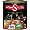 WILLIAM SAURIN Petit Salé aux Lentilles Carottes et Oignons 840g