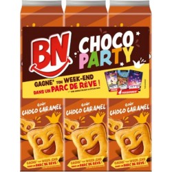 BN Biscuits choco party chocolat caramel