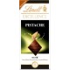 LINDT Tablette de Chocolat Noir Excellence éclats de pistaches caramélisées 100g