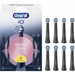 ORAL B Brossettes Oral-b Io Refills Gentle Care Pack De 8 Noir