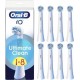 ORAL B Brossettes Oral-b Io Refills Ultimate Clean Pack De 8 Blanc