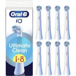 ORAL B Brossettes Oral-b Io Refills Ultimate Clean Pack De 8 Blanc