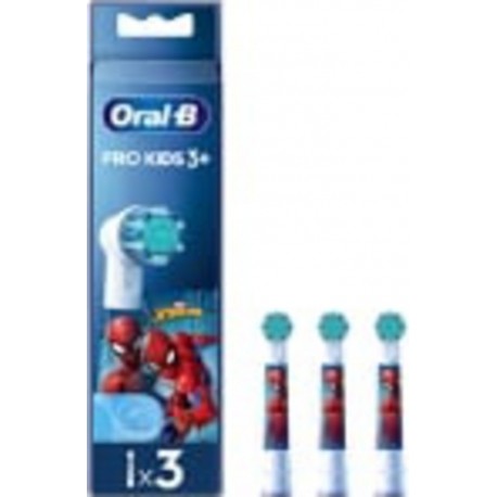 Oral-B ORAL B Accessoire Dentaire Oral B Pro Kids Brossettes Spiderman X3 Enfant