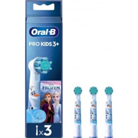 Oral-B ORAL B Accessoire Dentaire Oral B Pro Kids Brossettes Disney La Reine Des Neiges X3 Enfant