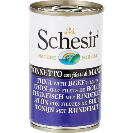 SCHESIR Patee Pour Chat En Gelée Schesir Boite 140g Poulet Jambon 140g