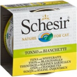 SCHESIR Patee Pour Chat Avec Bouillon Schesir Boite 70g 70g Thon Blanchaille