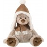 PARIS PRIX Peluche Ours chapeau 38cm Marron