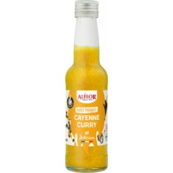ALELOR Sauce Piquante Cayenne et Curry 10cl