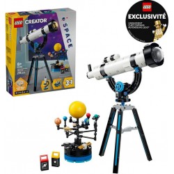 LEGO 31378®CREATOR LE TELESCOPE D’EXPLORATION SPATIALE