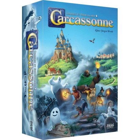 ASMODEE CARCASSONNE OMBRES ET BROUILLARD