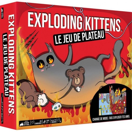ASMODEE EXPLODING KITTEN LE JEU DE PLATEAU
