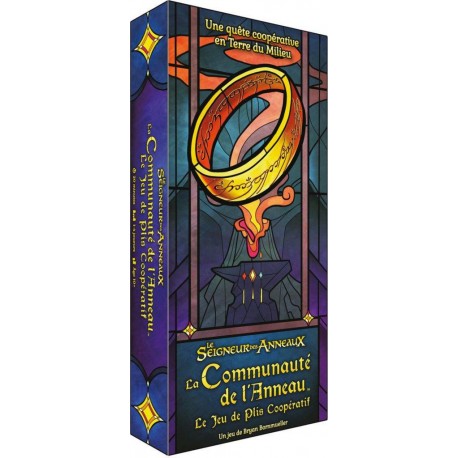 ASMODEE LA COMMUNAUTE DE L’ANNEAU JEU DE PLIS COOPERATIF
