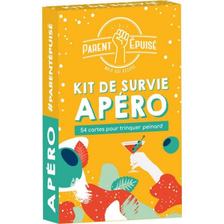 ASMODEE PARENT EPUISE KIT DE SURVIE APERO