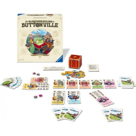 RAVENSBURGER LES GLORIEUSES GUILDES DE BUTTONVILLE