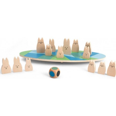 SIDJ JEU D'EQUILIBRE LAPINS
