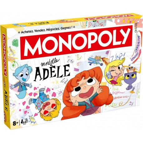 WINNING MOVES MONOPOLY MORTELLE ADELE